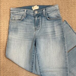 L'AGENCE Light Wash Skinny Jeans